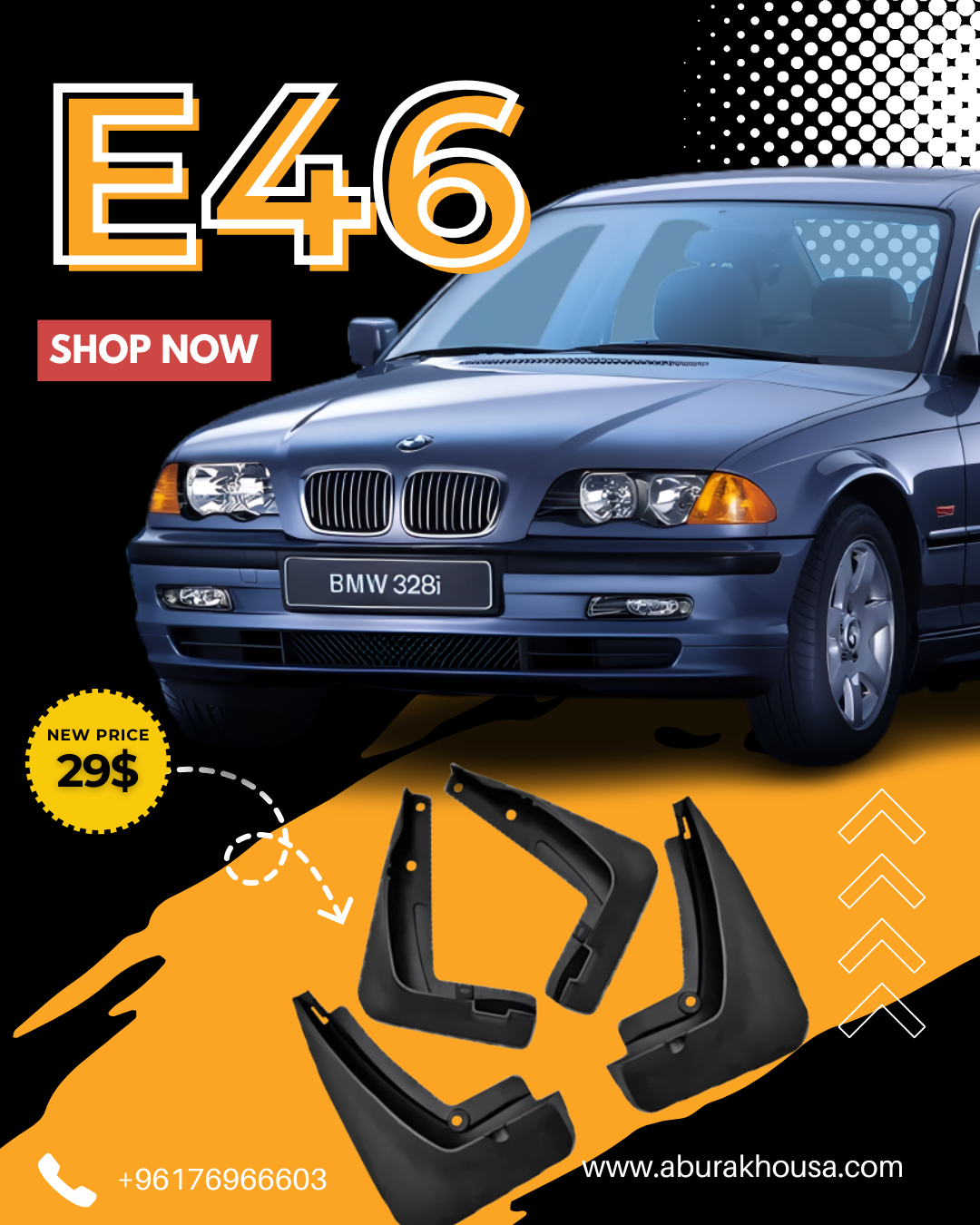 Mud Flaps For Bmw E46