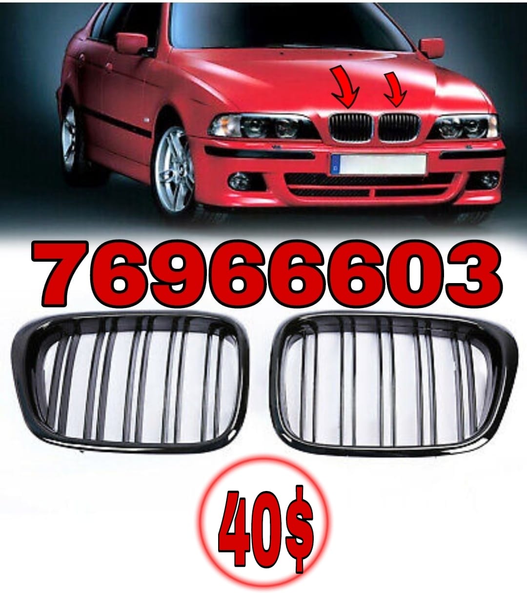 Grille For Bmw E39 M5