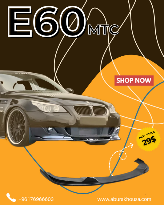 Front Lip For Bmw E60 Mtc