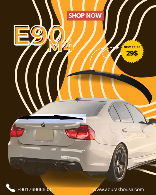 Rear Spoiler For Bmw E90 M4