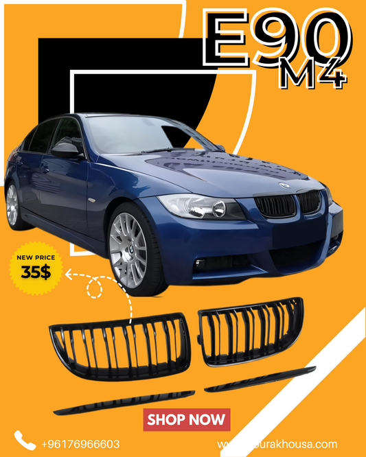 Grille For Bmw E90 M4 Black