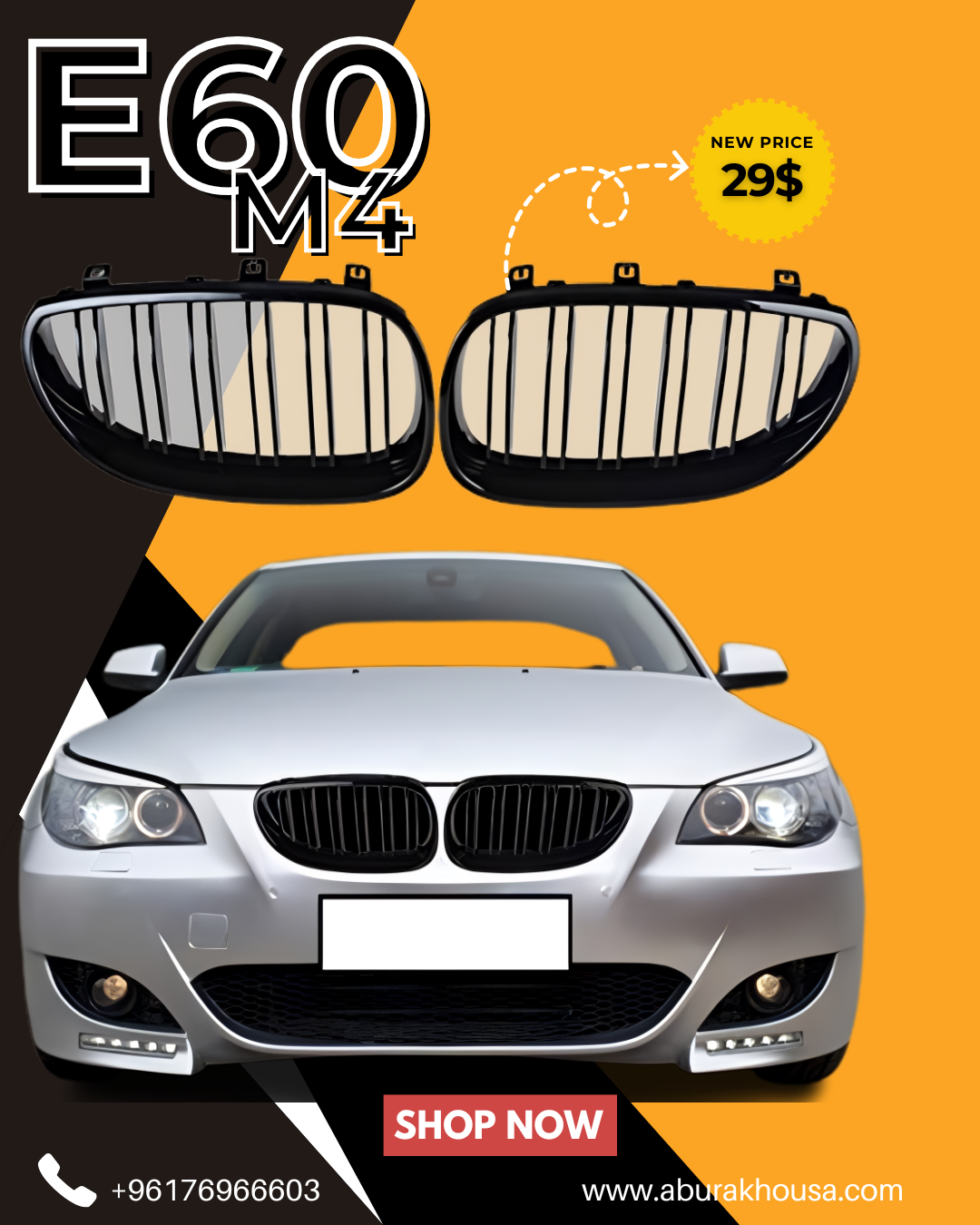 Grille For Bmw E60 M4