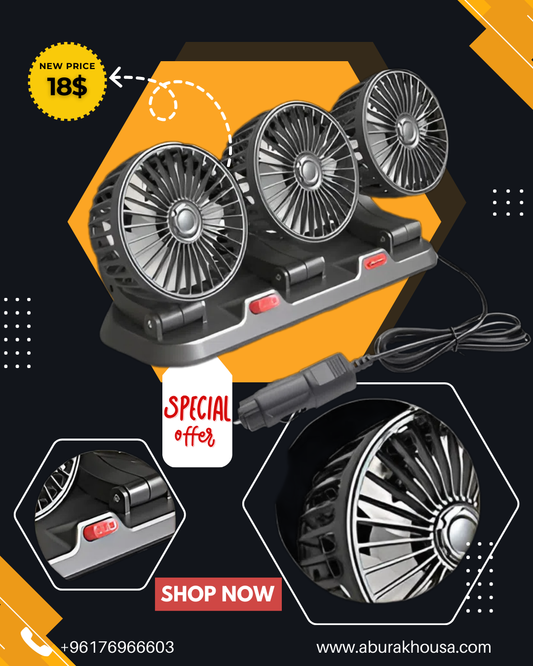 Triple Headed Fan