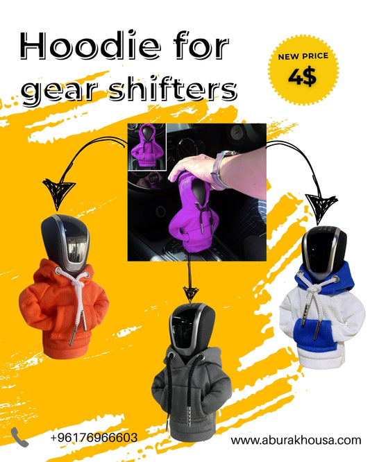 Hoodie for gear shifters