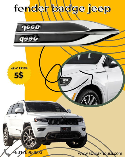 fender badge jeep