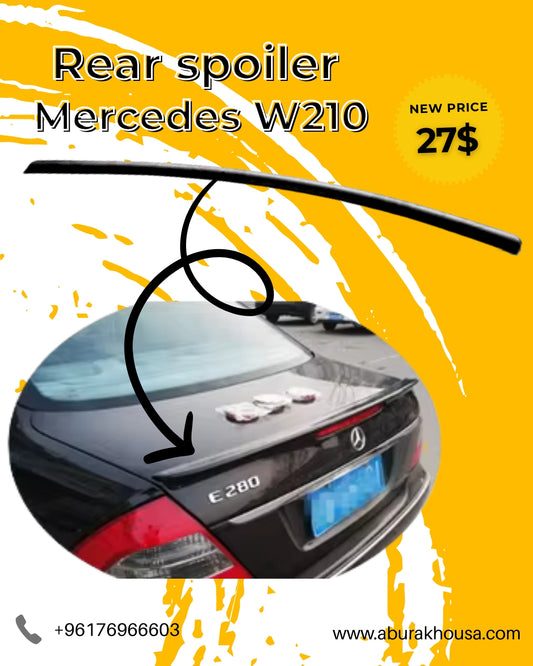 Rear Spoiler Mercedes W210