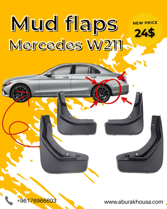 Mud Flaps Mercedes W211