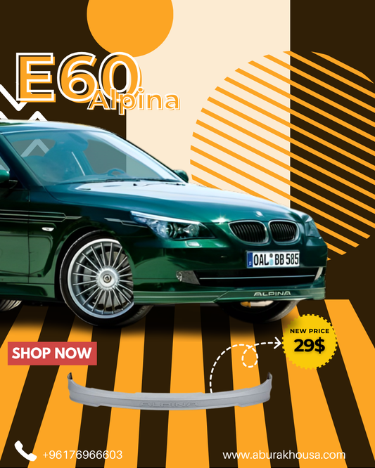 Front Lip For Bmw E60 Alpina