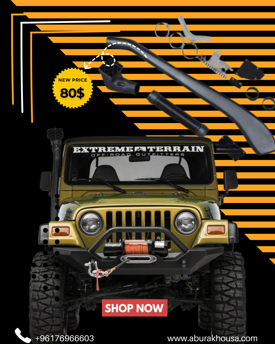 Snorkel For Jeep T.J
