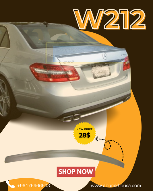 Rear Lip For Mercedes W212