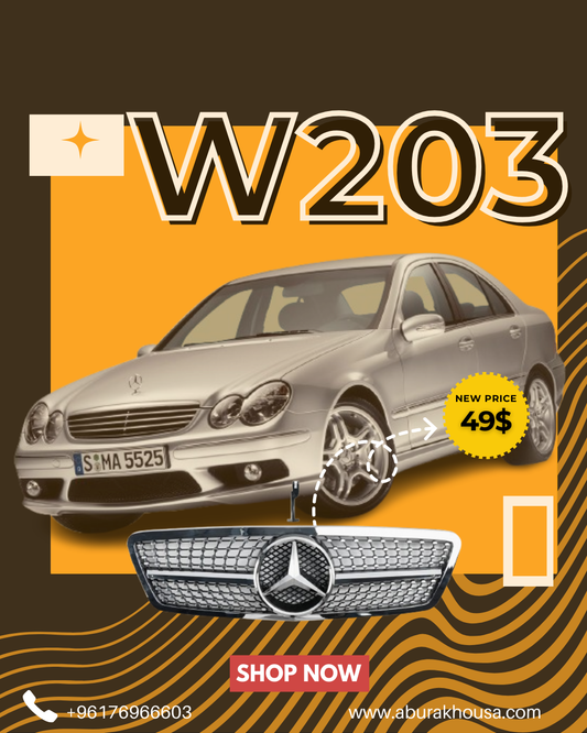 Grille For Mercedes W203