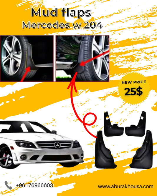 Mud Flaps Mercedes W204