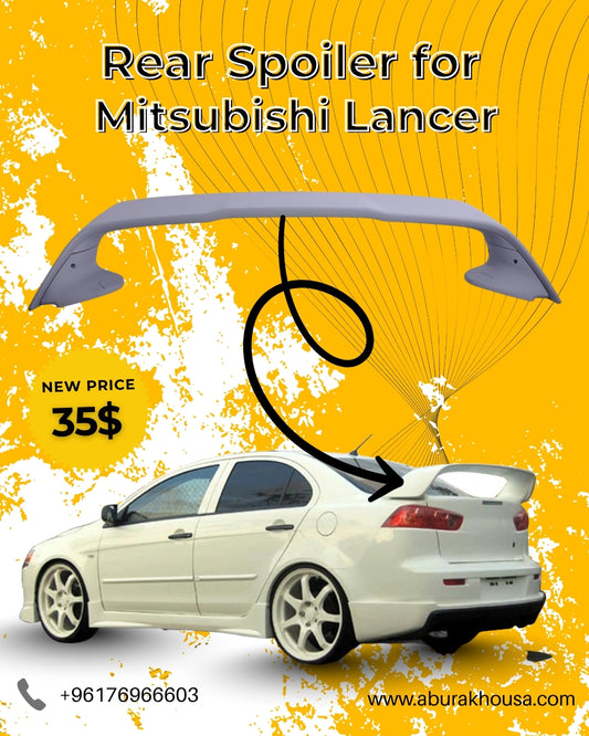 Rear Spoiler Mitsubishi Lancer