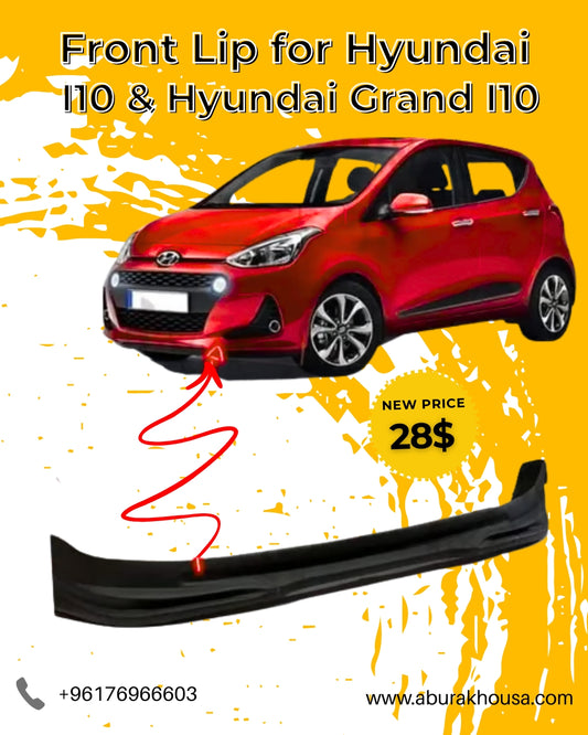 Front Lip Hyundai I10 &amp; Grand I10