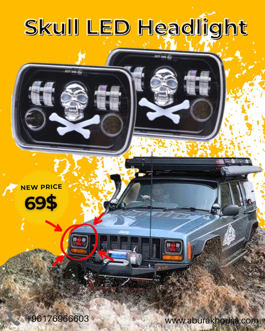 Skull LED Headlight
