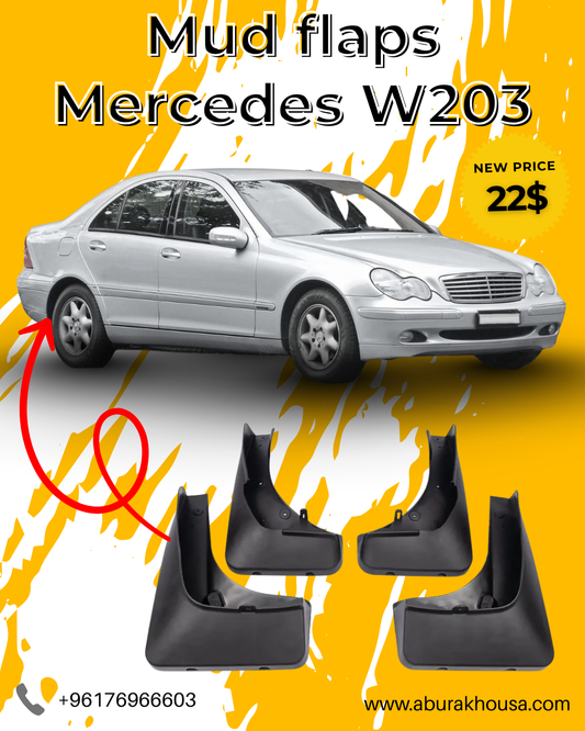 Mud Flaps Mercedes W203