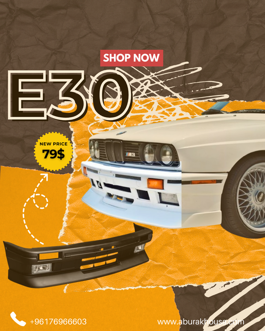 Front Bumper For Bmw E30 Evo