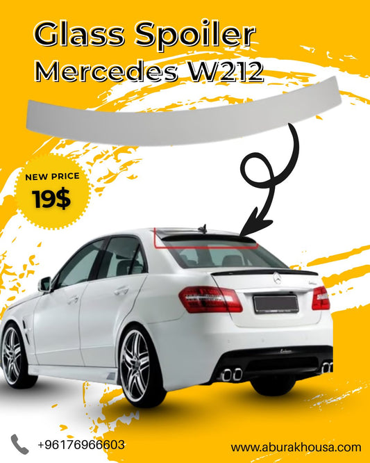 Glass Spoiler Mercedes W212