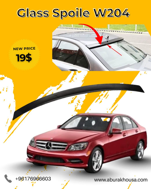 Glass Spoiler Mercedes W204