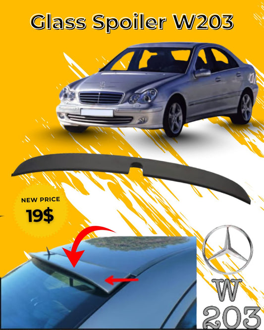 Glass Spoiler Mercedes W203