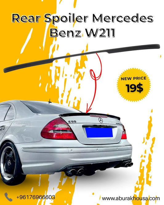 Rear Spoiler Mercedes Benz W211