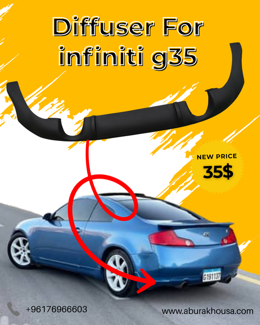 Diffuser For Infiniti G35