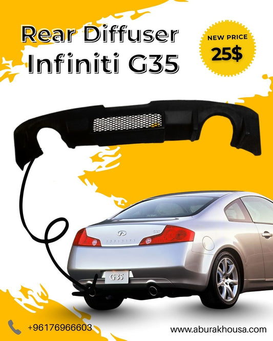 Rear Diffuser لـ Infiniti G35