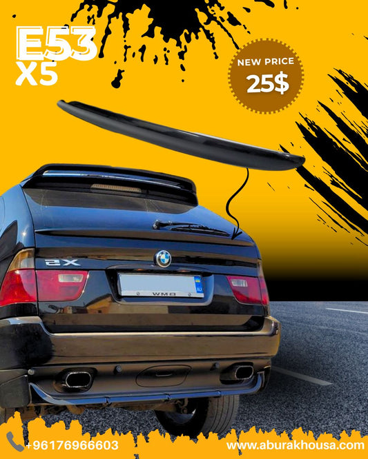 Trunk Lip Spoiler X5 E53