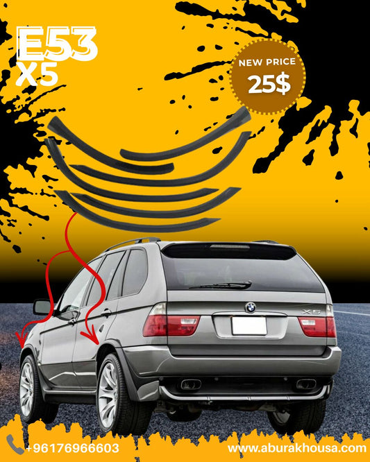 E53 X5 Fender Flares