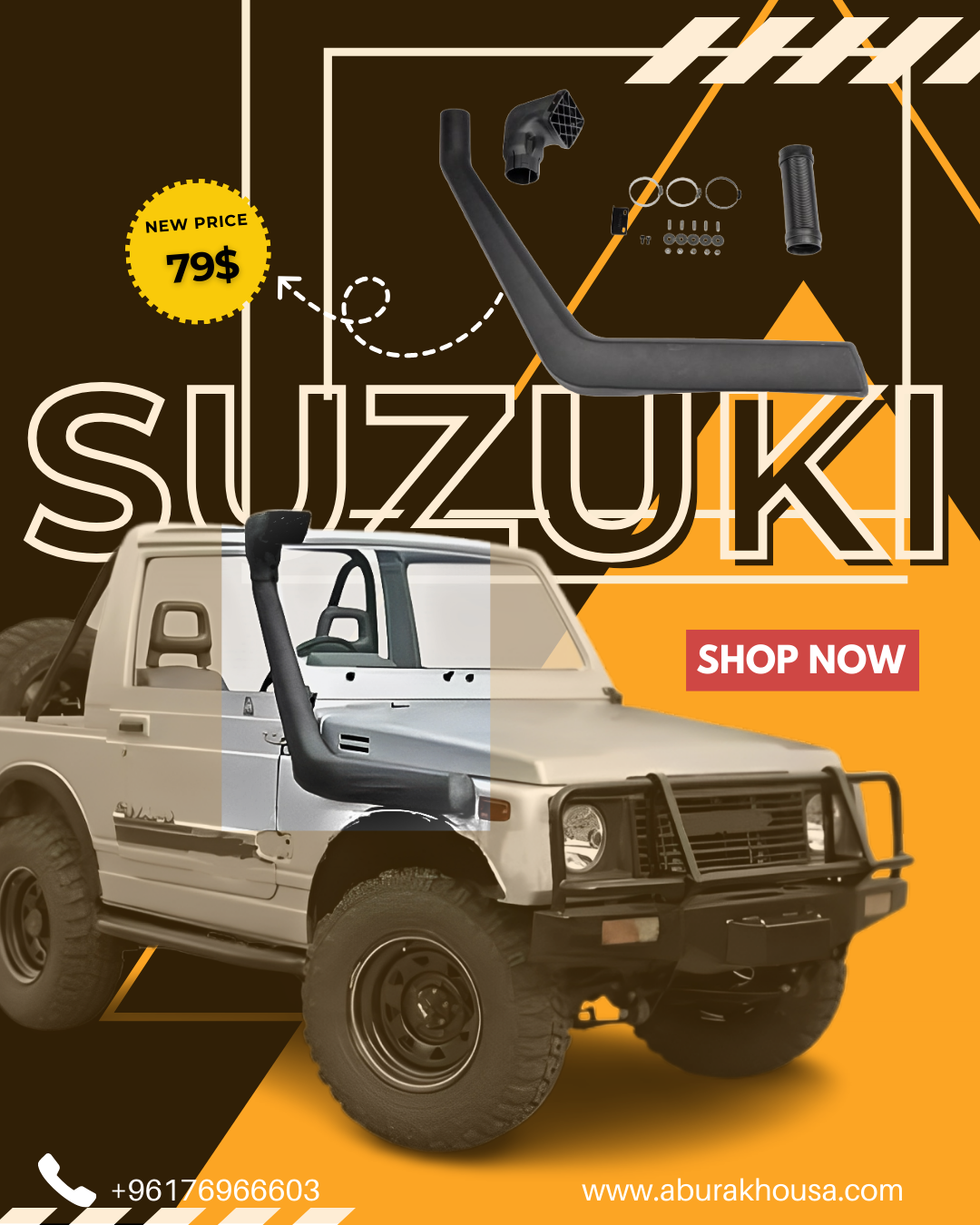 Snorkel For Suzuki Samurai