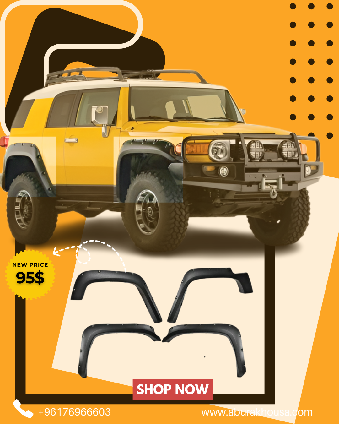 Fender Flares For Toyota Fj