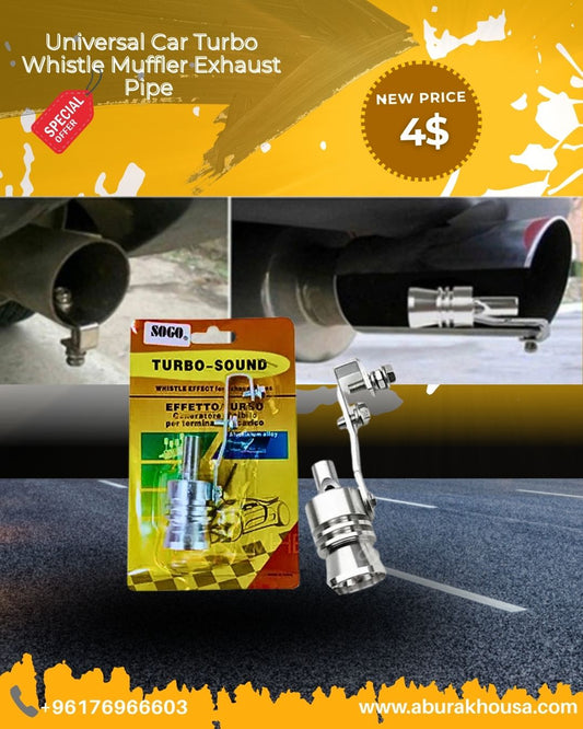 Universal Car Turbo Whistle