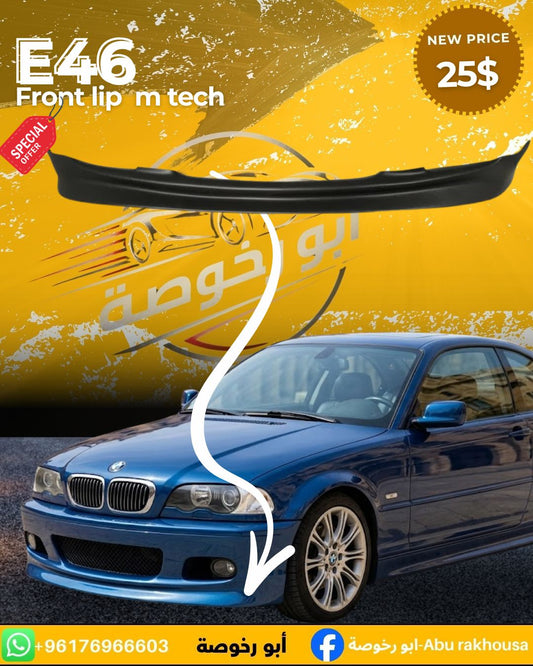 BMW E46 Front Lip M-Tech