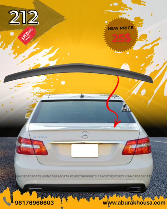 Rear Lip For Mercedes W212