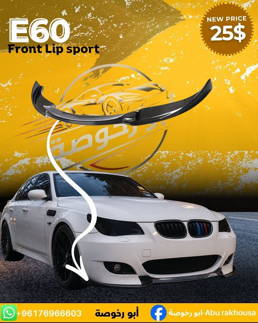 BMW E60 Front Lip Sport