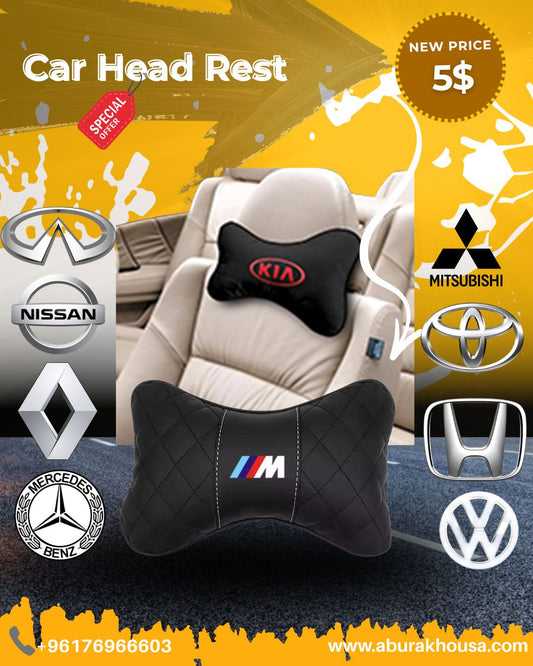 Car Head Rest (Premium Comfort &amp; Style)