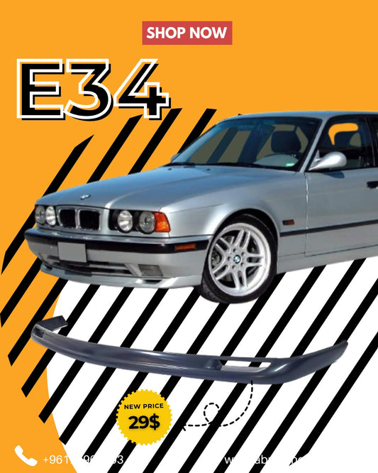 Front Lip For Bmw E34