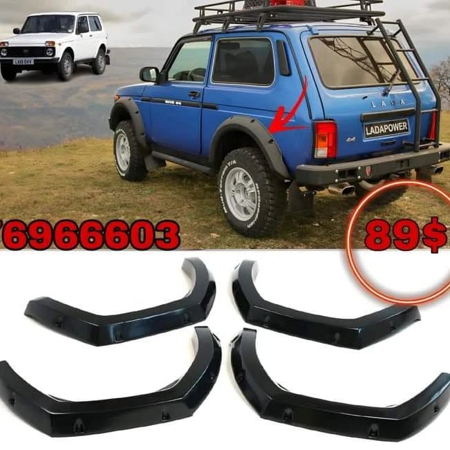 Fender Flares For Lada Niva