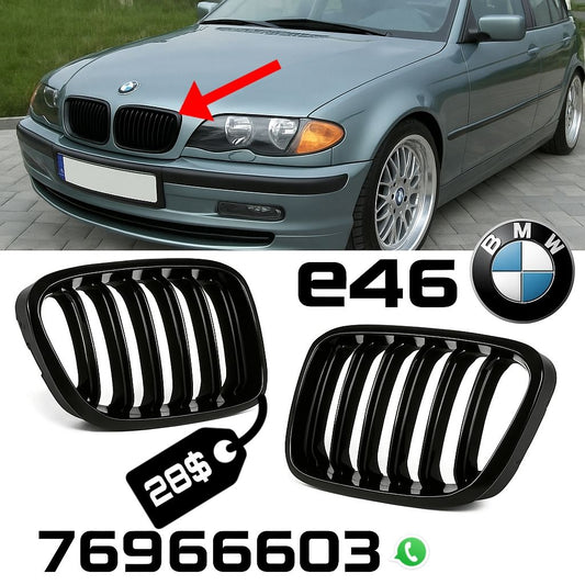 شبك أمامي لسيارة بي ام دبليو E46 M4 