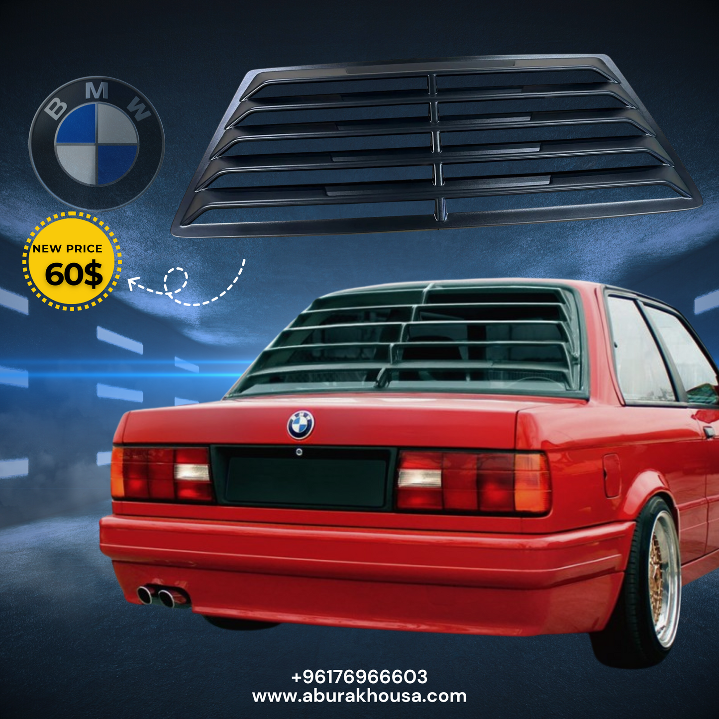 Louver For Bmw E30