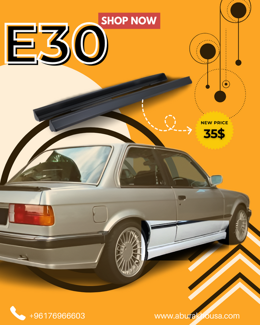 Side Skirts  For Bmw E30