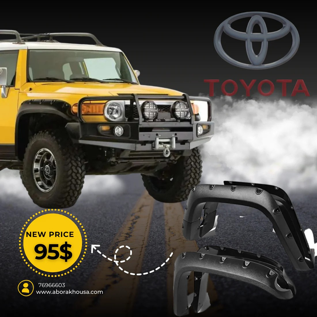 Fender Flares For Toyota Fj