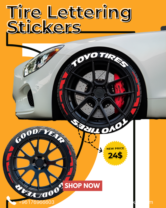 Wheel Sticker 4 wheels