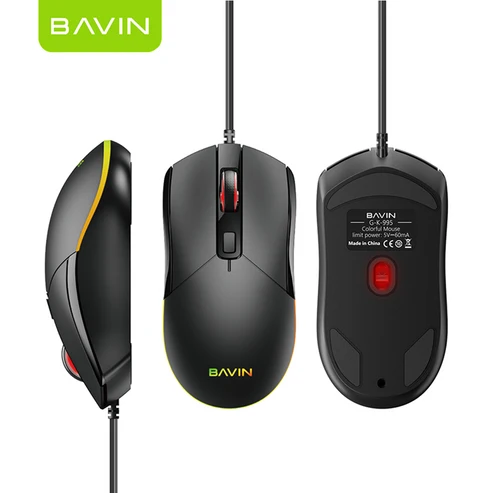 Bavin G-K-995 RGB Colorful Wired Mouse