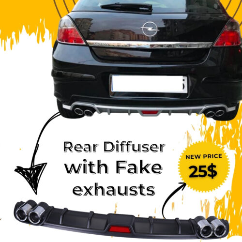 Diffuser with Fake Exhausts