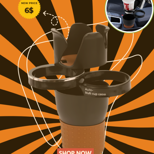 Auto Cup Holder 5 in 1