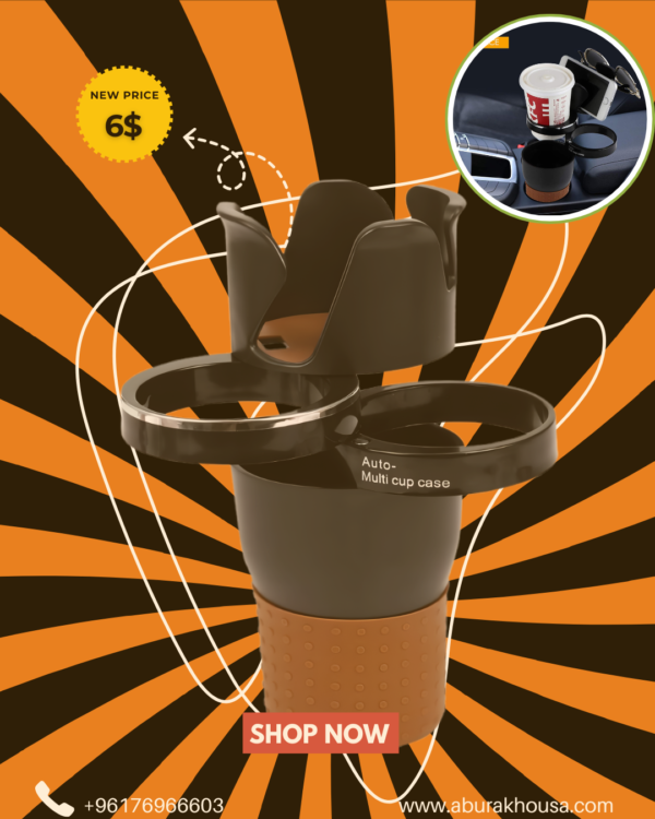 Auto Cup Holder 5 in 1
