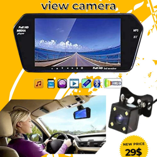 Screen 7 inch + Rear View Camera