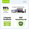 Bavin MP-106 Wireless Microphone Type-C