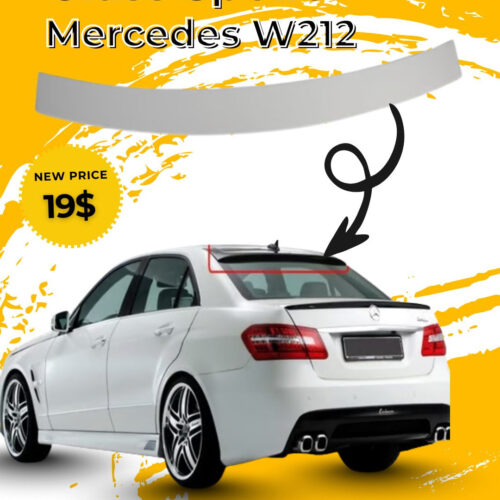 313.jpg Glass Spoiler Mercedes W212